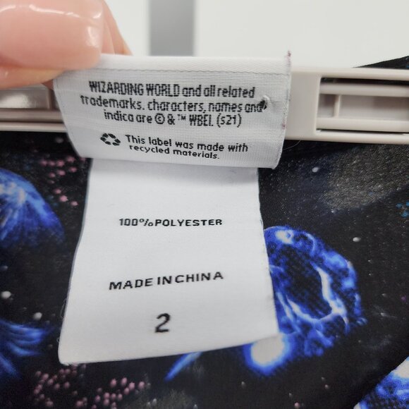 Torrid Harry Potter 2X Wizarding World Womens Roll Tab Sleeve Top Lightweight - Picture 5 of 8